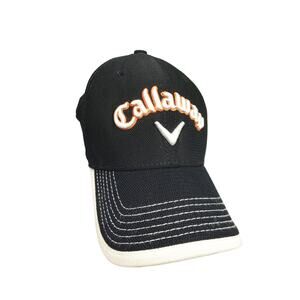 Callaway Tour I Series Black Embroidered Adjustable Baseball Golf Cap